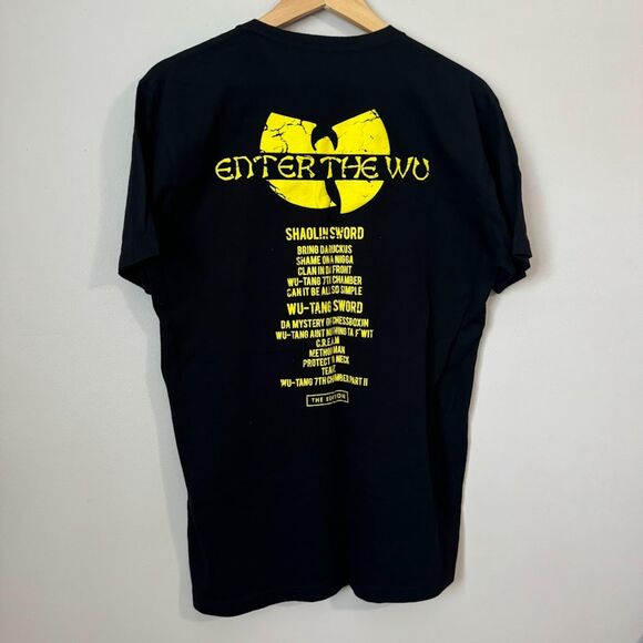 The Edition Other - Enter the Wu Tang Track List Killer Bees T Shirt Hip Hop The Edition